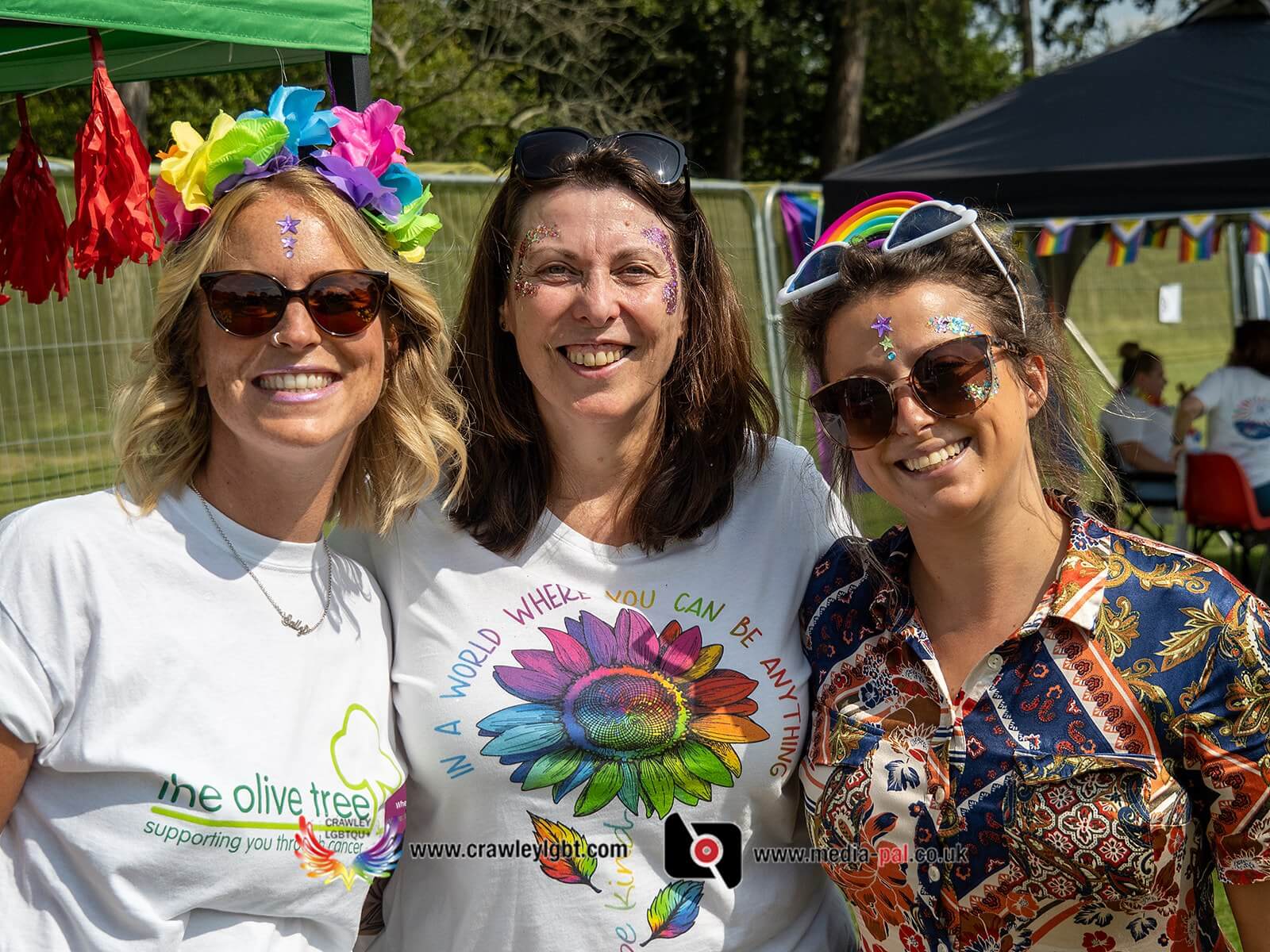 A moment from Crawley Pride at Goffs Park